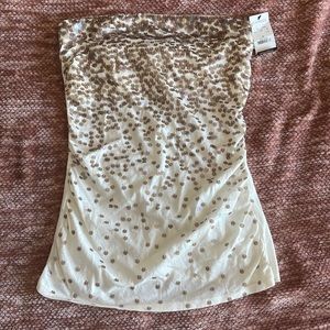 Express sequined tube top